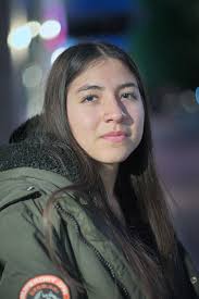 Lollipop lights at night in candy store