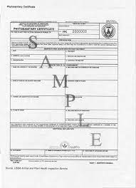 Check spelling or type a new query. Phytosanitary Certificate Federal Usda Phyto Cert For Seed Export