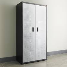 As one of the top pc. Gladiator Silver Tread Large Gearbox Cabinet The Container Store