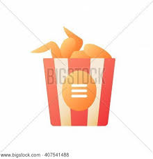 Chicken wings chicken wing doodle chicken wings doodle chicken wing. Chicken Wings Bucket Vector Photo Free Trial Bigstock