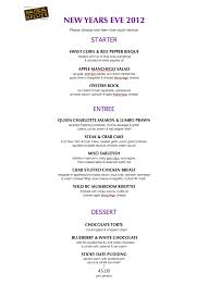 Chinese new year menus the american chinese menu. New Years Eve Menu New Years Eve Menu Cheese Entrees New Years Eve