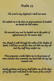 Related commentaries for psalm 23. Psalm 23 P Scripture On The Walls