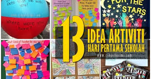 Aktiviti outdoor yang saya nak terangkan mungkin tak cukup ekstrem bagi sesetengah orang, tapi cukuplah bagi yang nak bersuka ria bersama orang yang disayangi. 13 Idea Aktiviti Menarik Hari Pertama Persekolahan