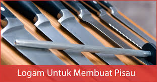 Ada tiga tipe macam besi ialah besi siku lubang, besi siku galvanis 527,245. Logam Untuk Membuat Pisau