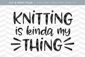 Download Knitting Svg Cut Print Files Pre Designed Illustrator Graphics Creative Market