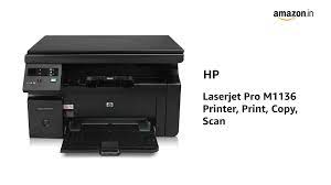 These versatile printers handle a wide range of tasks, from printing stunning photos to generating large reports and other documents in a timely manner. Amazon In Buy Hp Laserjet Pro M1136 Multifunction Monochrome Laser Printer Black With Cubic A4 75gsm Copier Paper 500 Sheets Pack Of 3 Online At Low Prices In India Hp Reviews Ratings