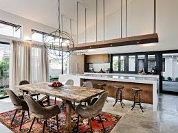 open concept kitchens and living spaces