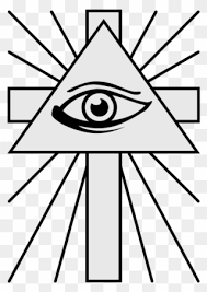 Maybe you would like to learn more about one of these? Coa Illustration All Seeing Eye Cross With Eye Symbol Clipart 1626247 Pinclipart