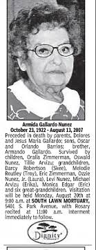 Obituary for Armida Gallardo Nunez