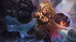 Wallpaper phone gusion mobile legends via mobilelegends.today. Hd Wallpaper Video Game Mobile Legends Bang Bang Blonde Girl Long Hair Wallpaper Flare