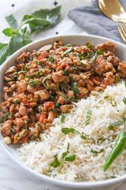 Spicy Thai Basil Chicken Recipe Thai Basil Chicken Thai Basil Recipes Spicy Thai