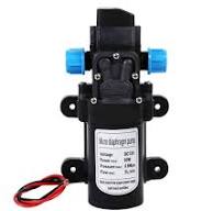 Water Self Priming Pump, DC 12V 60W High Pressure Micro Diaphragm Pump 116PSI Self Priming Sprayer Pump for RV Caravan Camping Boat Garden Lawn Car ...