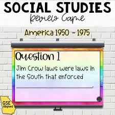 Learn vocabulary, terms and more with flashcards, games and other study tools. Jim Crow Laws Worksheets Teaching Resources Tpt