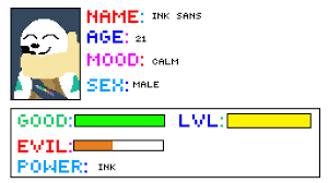 Discover all images by roblox sans music ids and image ids. Pixilart Ink Sans S Id By Inktalesans