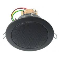 That's why it's so important your speaker choice is carefully aligned to how much. 6w Black In Wall Speaker 100 Volts