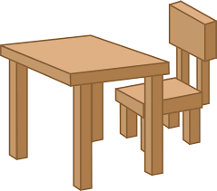 Reka bentuk meja dan kerusi keluli tahan karat membolehkan anda senang susun ke ruang anda. Clipart Table Meja Meja Dan Kerusi Kartun Png Download Full Size Clipart 266109 Pinclipart