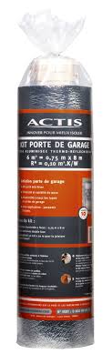 Kit D Isolation De Porte De Garage Actis L 8 X L 0 75 X Ep 6 Mm Leroy Merlin En 2020 Porte Garage Isolation Porte De Garage Isolation Porte