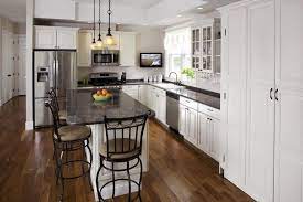 The size will be determined by the amount of space you have, and the countertop material you are using. L Shaped Kitchen Design Ideas Planning A Functional Home Space