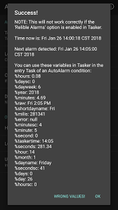 5 s to min conversion. How To Control Smart Home X Minutes Before Android Alarm Clock Sharptools For Android Sharptools Community