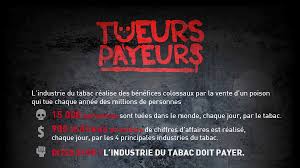 En 1991, la loi évin en 1991 s'était déjà engagée dans la lutte contre le tabac, modifiée plus tard pas d'autres lois qui interdisent de fumer en entreprise ou dans les espaces à usage collectif. Tueurs Payeurs Campagne De Mobilisation De La Ligue