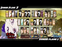 Baru Game Boruto Senki Mod Kawaki Uciha Shin Indra Dan Ashura Youtube