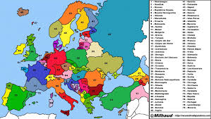 Mapa de europa, desde las islas británicas y escandinavia, al norte. Mapa De Una Europa Donde Triunfaron Los Independentismos
