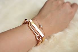 The Peach Box Bangles Cartier Love Bracelet Yellow Gold Jewelry