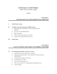 Reunifying separated children with their families; Pdf Field Guide To Child Welfare Volumes I Iv