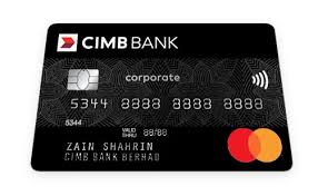 Cimb bank credit cards v7, cash rebate platinum, up to 5% (credit cards). Corporate Card Corporate Card Solutions Cimb