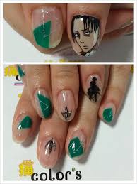 color sすみな西山 on twitter anime nails halloween nail art easy nail art designs