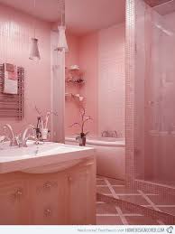 Coastal bathroom decor ideas most importantly, with just a few affordable eclectic pieces, we were able to transform our tired bathroom into a happy place! 15 Chic And Pretty Pink Bathroom Designs Home Design Lover Girly Bathroom Pink Bathrooms Designs Bathroom Design