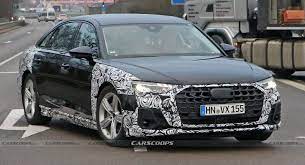2022 Audi A8 Facelift Spied Wearing Redesigned Headlights And Grille In 2021 Audi A8 Audi Miata Engine