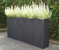 Pflanzkubel Trennelement Fiberglas Elemento Anthrazit Amazon De Garten Jardin Terasse Jardiniere Haute Decoration Jardin