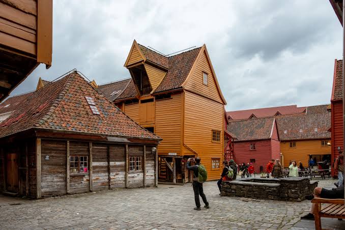 Historic Bryggen in Bergen, Norway Captured · Free Stock Photo