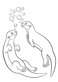 Josh the otter coloring pages. Otter Coloring Pages Best Coloring Pages For Kids