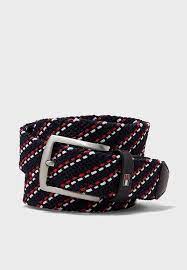 Buy Tommy Hilfiger multicolor 3.5 Denton Elastic Belt for Men in MENA,  Worldwide