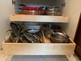 smart sliding shelves for pantry