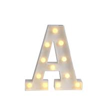 Magik Light Up Letter Led Alphabet Number Symbol Plastic Battery Operated Party Sign Wedding Festival Stand Decoration Letter A Walmart Com Bedroom Decor Lights Light Up Letters Light Up Signs