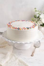 Vanilla Layer Cake (Stays Moist for Days)