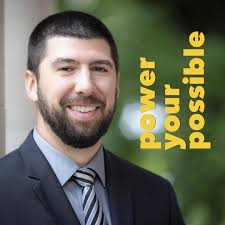 Meet Nick Capodice, our Financial Aid Director as he shares how he powers  his possible: "My possible is driven by the opportunity to fuel student  potential by fostering greater accessibility and attainability