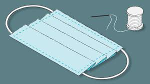 Print the pattern on card stock, or trace your printed piece onto cardboard for a more sturdy pattern. Coronavirus How To Make Face Mask With Fabric Diy Sewing Tips