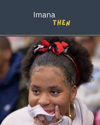 When Imana came to TQS, she was struggling at her previous school,  disconnected and discouraged. Here, she found her footing. She was dancing  at prom, collaborating