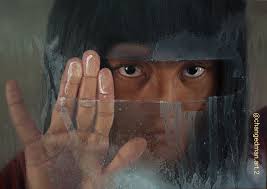 My best painting 🎨 so far ❄✋👀 #oilpainting 70×50cm