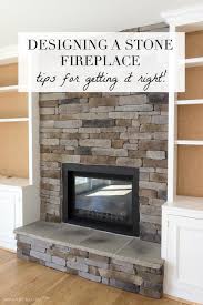 Work in sections, putting up the stones and mortar the joints in stages. Designing A Stone Fireplace Tips For Getting It Right Driven By Decor