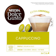 Nescafe Dolce Gusto Cappuccino kava, 16 kapsula/8 napitaka, 186,40 g -  Konzum