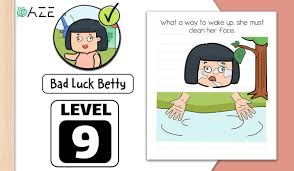 Brain Test 2 Bad Luck Betty Level 9 Answer In 2020 Brain Test Funny Test Luck