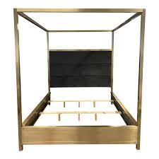 Black queen canopy bed frameblack queen canopy bed frame. California King Size Universal Furniture Modern Harlow Canopy Bed Modern Original Price 4 600 Design Plus Gallery