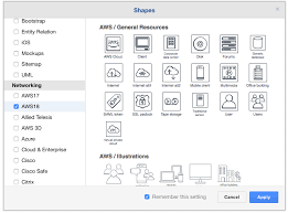 Unfortunately, most of vendors do not yet include these new icons in their software. New 2018 Aws Icons Draw Io