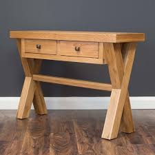 Buy X Range Oak Console Table High Quality Oak Furniture For Sale 4 spacious woven baskets for lots of stunning.
