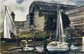 Terrace Fountains At The Sydenham Crystal Palace Crystal Palace Palace London Palace